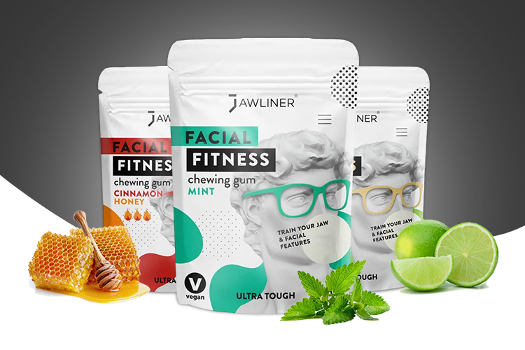 Jawliner Fitness Chewing-Gum : Gommes à mâcher pour muscler la mâchoire